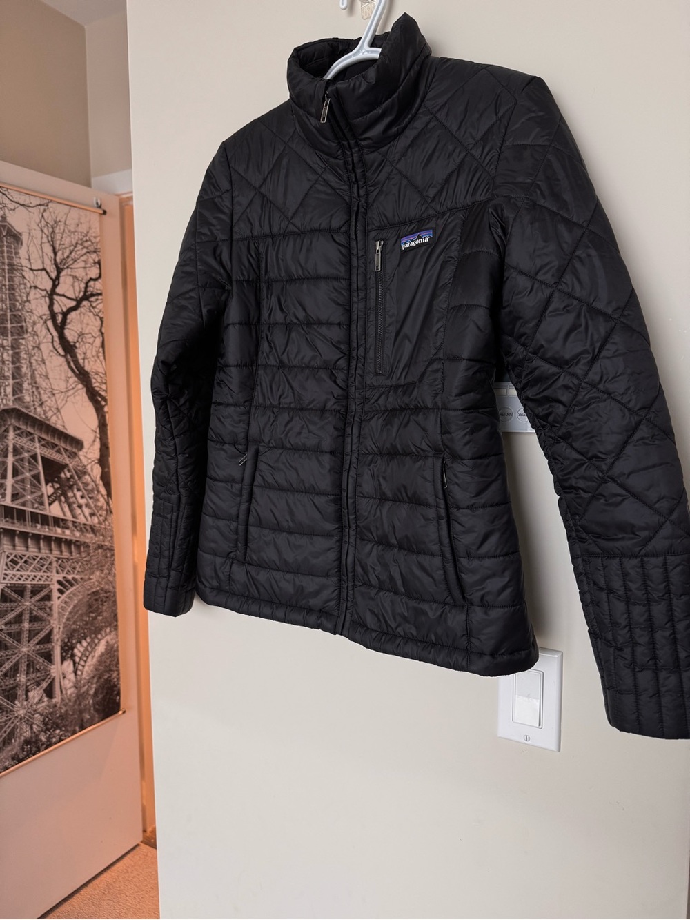 Patagonia Radalie Jacket Women's S Black Insulated Quilted Puffer